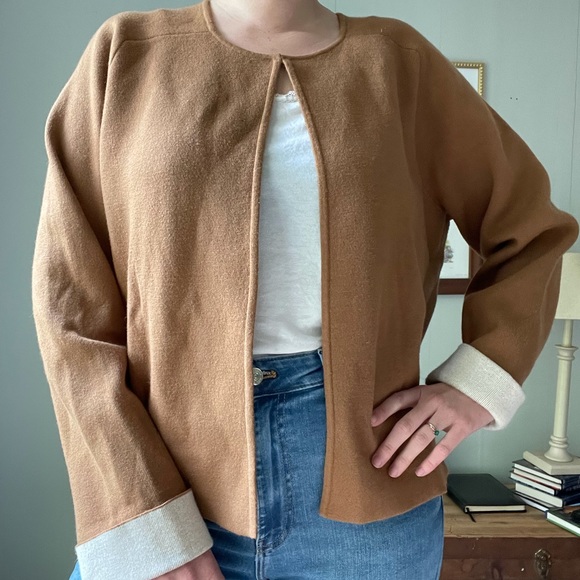 COZY CARAMEL CARDIGAN - Picture 3 of 6